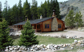 South fork Mountain Lodge Cabins Big Horn Mountains WY