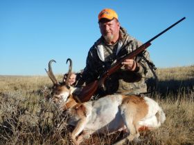 guided hunts wyoming pronghorn antelope, hunting wy